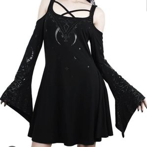 Killstar Nightshade Skater Dress NWT